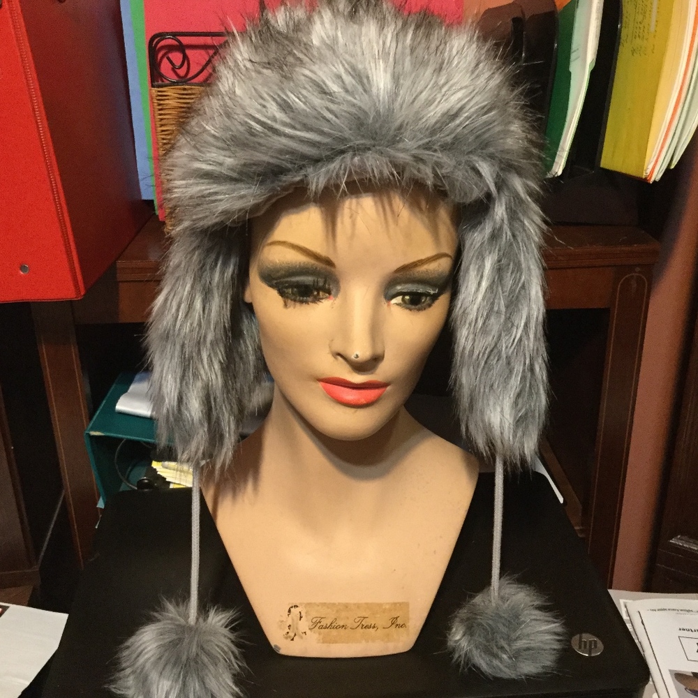 Faux fur hat
